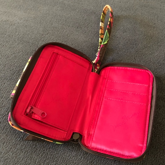 Vera Bradley English Rose Wristlet - Picture 4 of 4